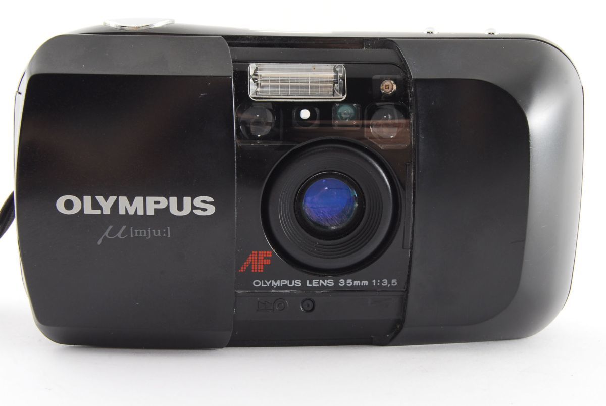 ＋OLYMPUS μ (ミュー) ブラック 初代 オリンパス フィルムカメラ Yahoo