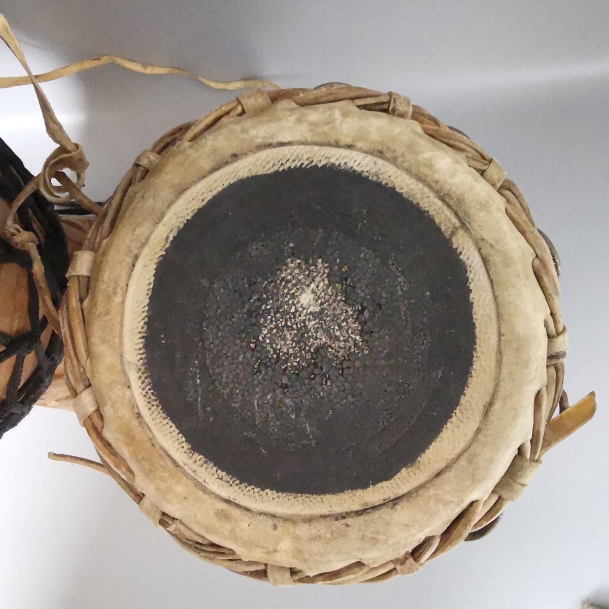 3点まとめ】 ジャンベ アフリカ民族打楽器 直径約28cm 26cm 15cm