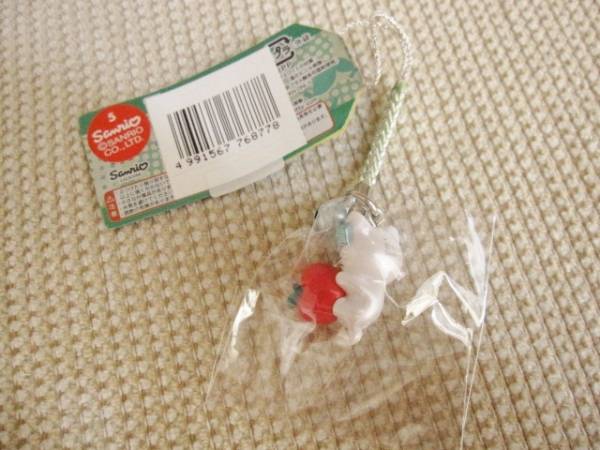 新品 ご当地 チャーミーキティ 信州限定 根付 鈴付き リンゴ_3