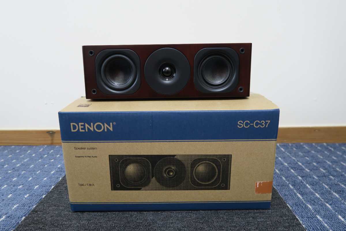 デノン Denon SC-C37 センタースピーカー 木目 DENON SC-C37 センター