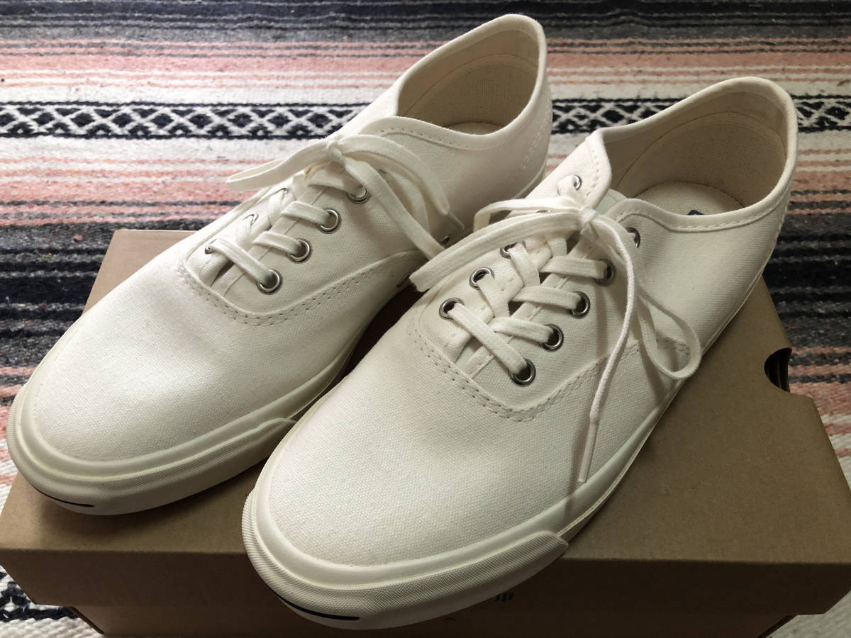 ☆コンバース ジャックパーセル RET BM ホワイト 27cm CONVERSE JACK 