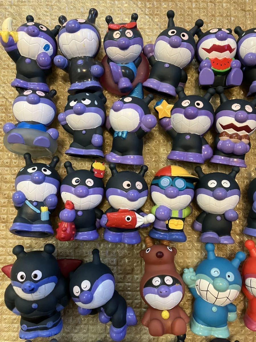 あつまれアンパンマン バイキンマン 極レア ソフビ 指人形セット