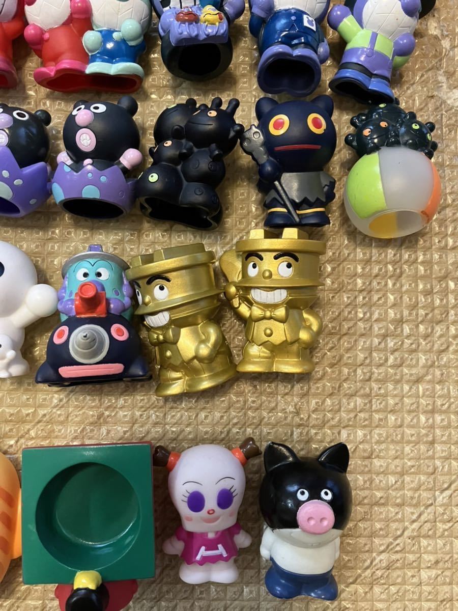 あつまれアンパンマン バイキンマン 極レア ソフビ 指人形セット