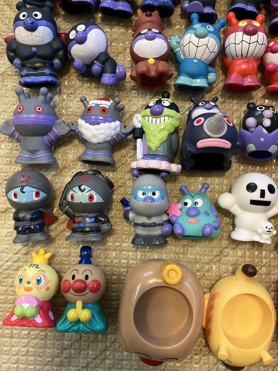 あつまれアンパンマン バイキンマン 極レア ソフビ 指人形セット