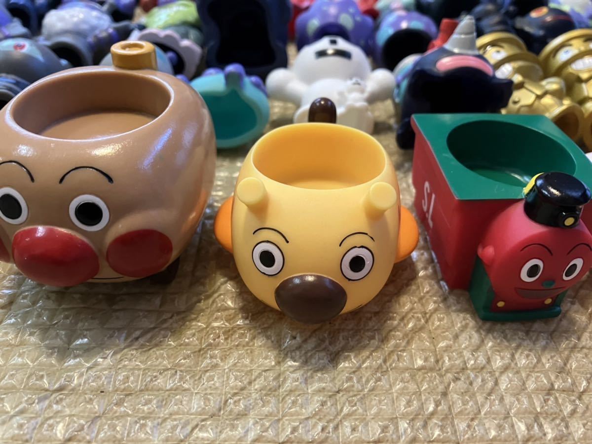 あつまれアンパンマン バイキンマン 極レア ソフビ 指人形セット