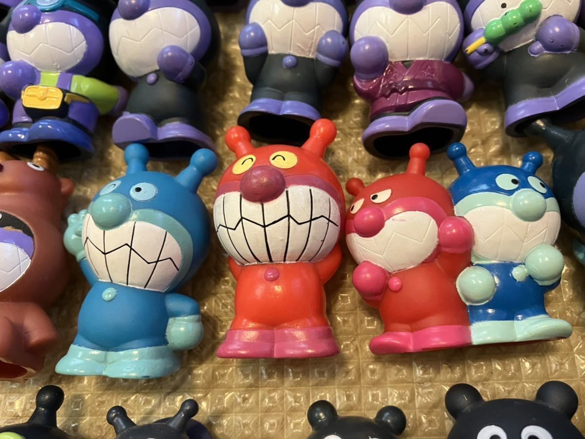 あつまれアンパンマン バイキンマン 極レア ソフビ 指人形セット