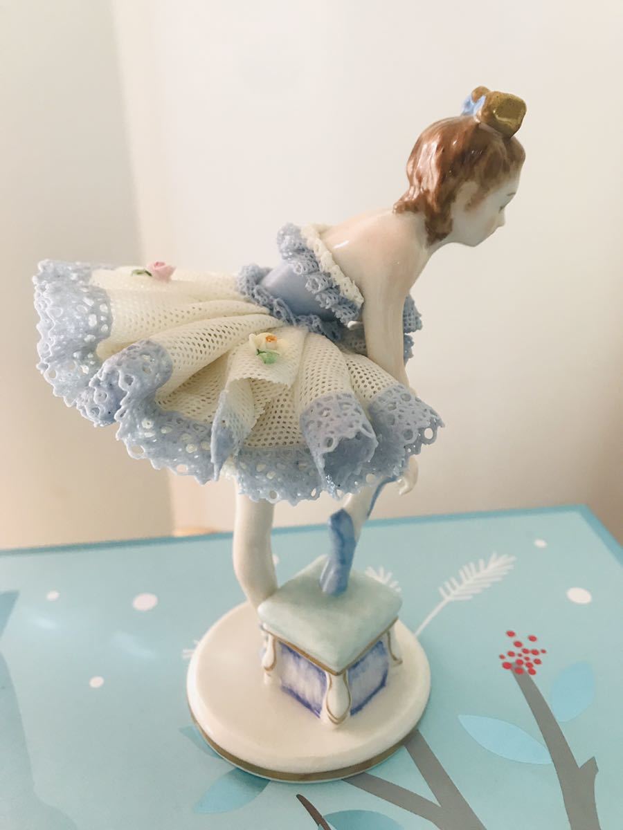アイリッシュドレスデン レースドール バレリーナ ジゼル 難あり 美品
