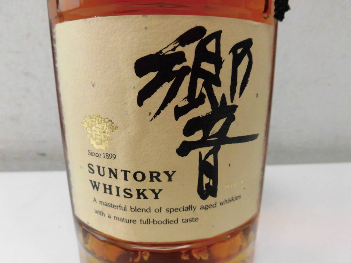 SUNTORY サントリー ウイスキー 響 旧ボトル 金キャップ 裏金ラベル 43
