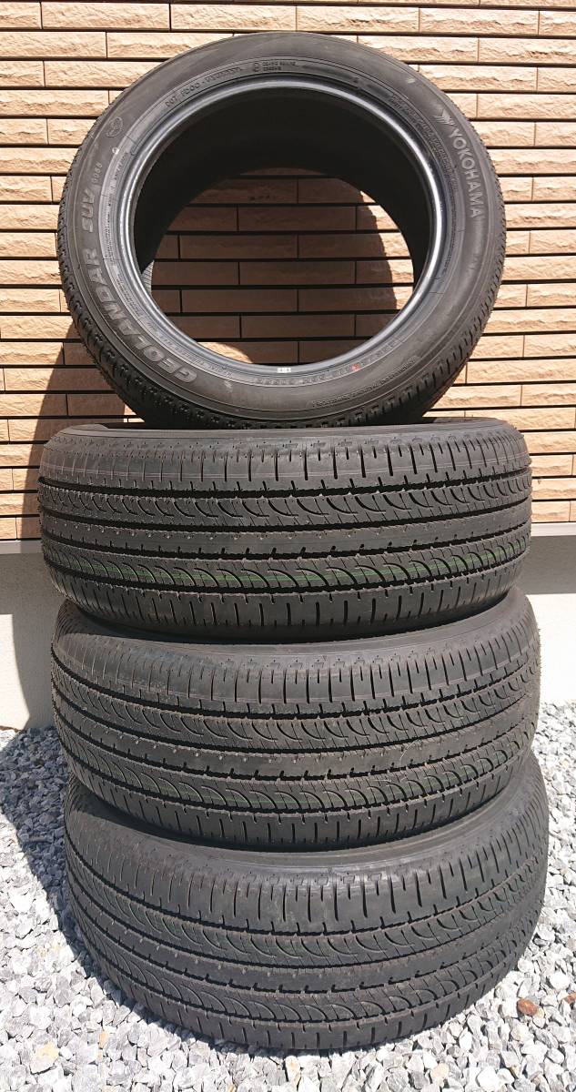 ヨコハマ ジオランダー 新車外し 225/55R18 デリカD5 フォレスター