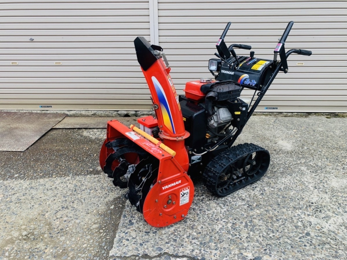 新潟 除雪機 ヤンマー Je-7H 農機具家(除雪機)｜売買された 