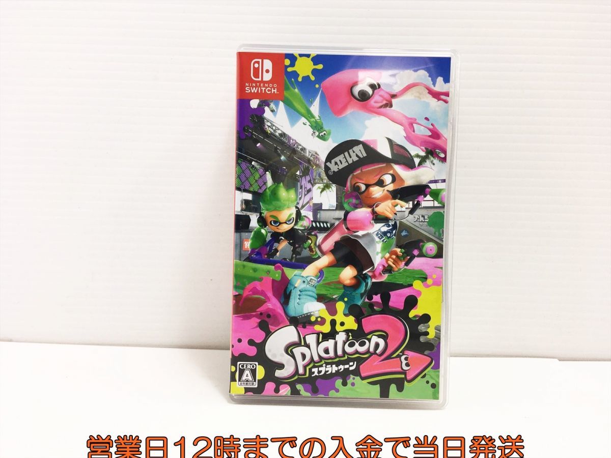 数量限定 Switch Splatoon 2 (スプラトゥーン2) ゲームソフト 状態良好