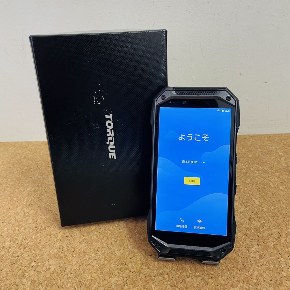 au版 TORQUE G04 KYV46 64GB ブラック 判定◯ i7616 コンパクト発送