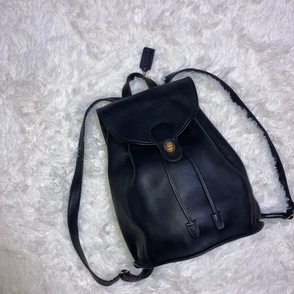 美品 OLD COACH/オールドコーチ リュック（最安値で 極美品
