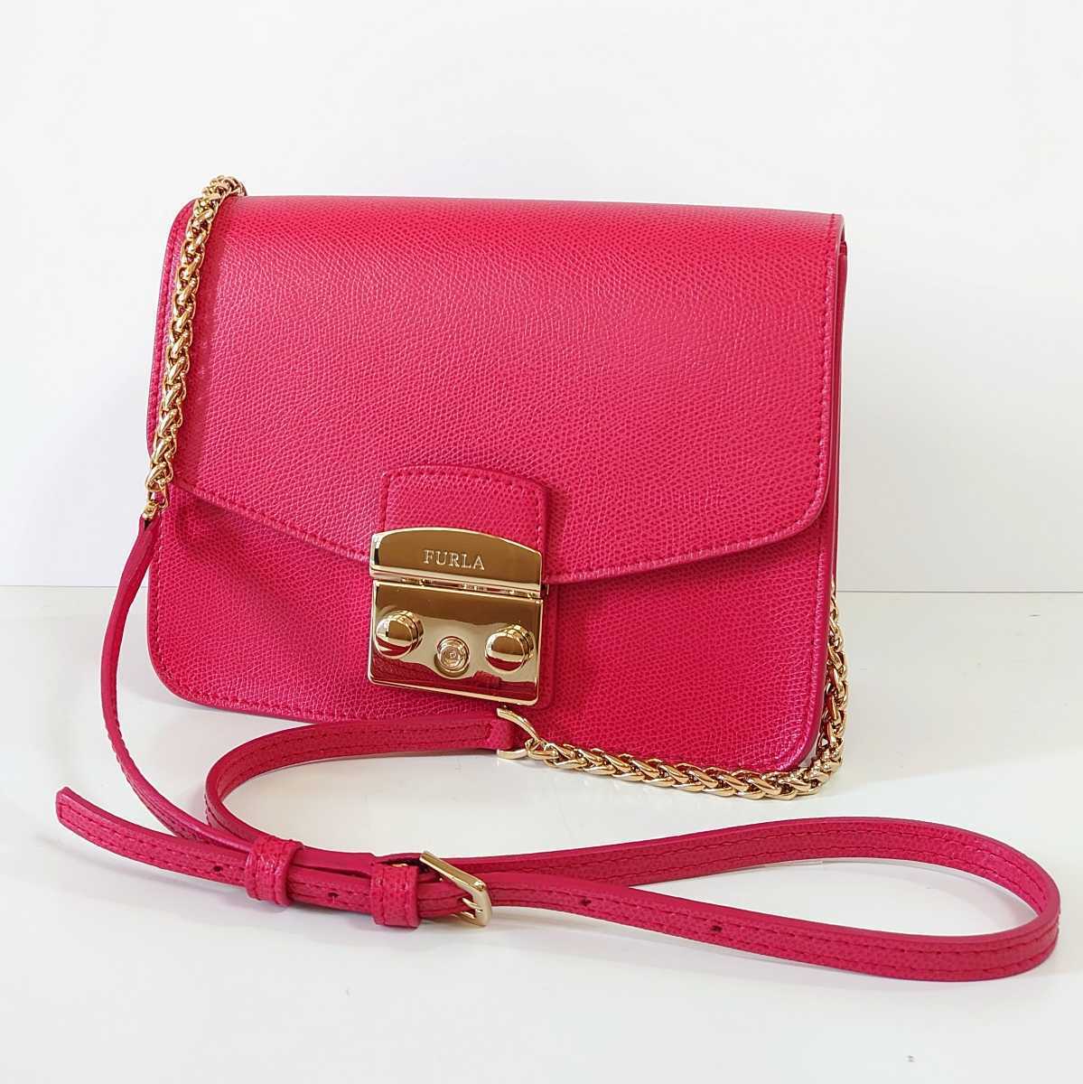 ☆未使用 FURLA フルラ メトロポリス ショルダーバッグ クロスボディ  
