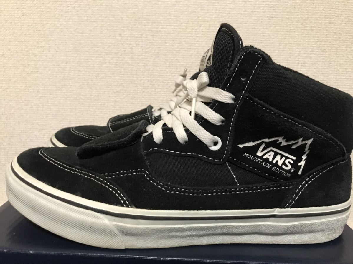 新品，定番 VANS MOUNTAIN EDITION 27.0 27 US9 US 9 バンズ ヴァンズ マウンテンエディション BLK ブラック 黒 HALF CAB ハーフキャブ(27.0cm)｜売買されたオークション情報、yahooの商品情報をアーカイブ公開 - オークフ 27.0cm