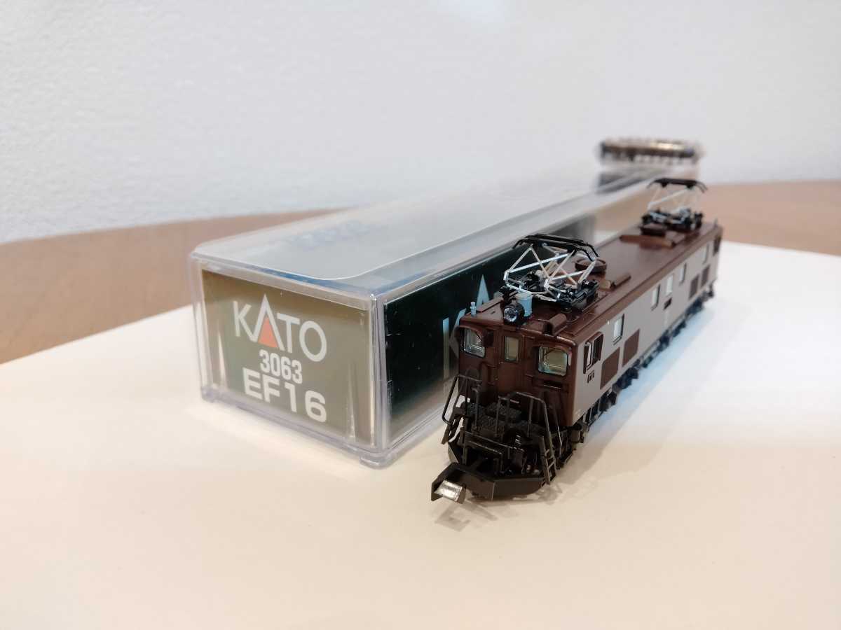  KATO 3063 EF16(電気機関車)｜売買されたオークション情報、yahooの商品情報をアーカイブ公開 - オークファン 電気機関車
