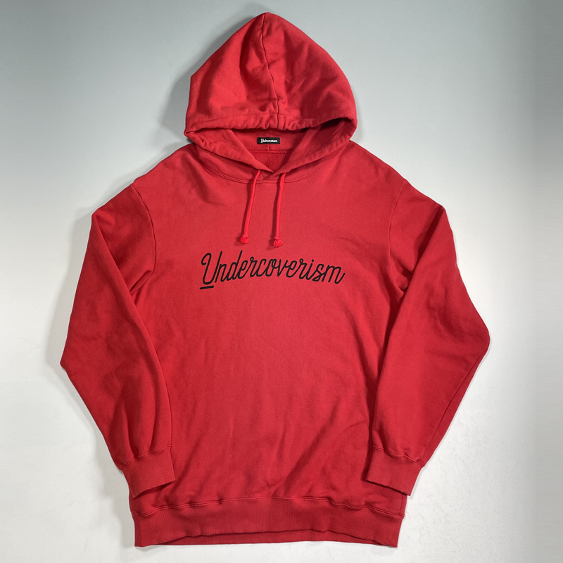 UNDERCOVER UI2A4805 PULLOVER HOODIE Red 3 アンダーカバー プルオーバー フーディー パーカー レッド