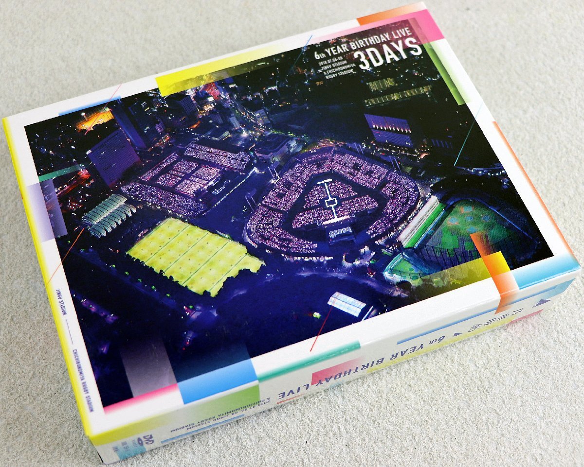  S 品 DVDソフト 乃木坂46 完全生産限定盤 6th YEAR BIRTHDAY LIVE SRBL-1858 8枚組 ソニーミュージック 三方背BOX付き(ジャパニーズポップス)｜売買されたオークション情報、yahooの商品情報をアーカイブ ジャパニーズポップス