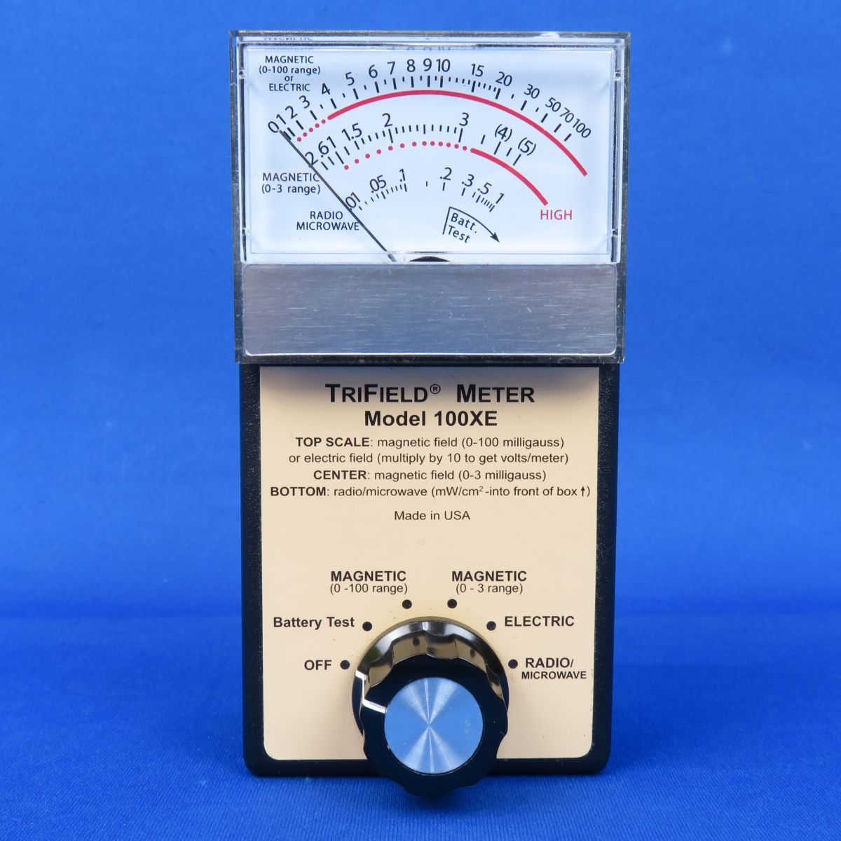 【全国無料，全国無料，HOT】 外K4300 測定器 電磁波測定器 トリフィールドメーター 100XE TRIFIELD METER トリフィールドメーター 電磁場/電場/マイクロ波(環境測定器)｜売買されたオークション情報、yahooの商品情報をアーカイ 環境測定器