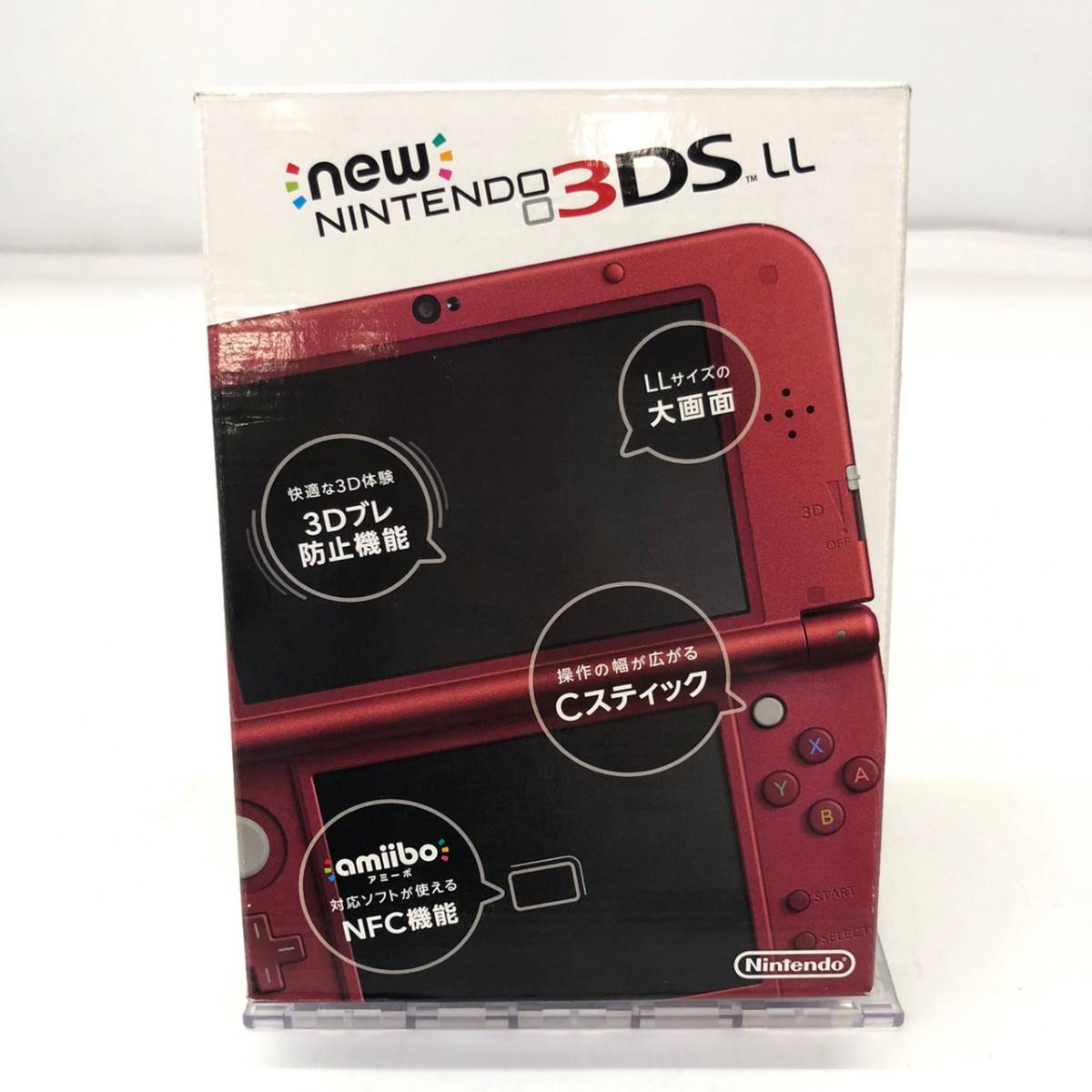 人気SALE，定番 No.8736 1円 任天堂 Newニンテンドー3DS LL 本体 メタリックレッド み 内箱欠品 品(ニンテンドー3DS LL本体)｜売買されたオークション情報、yahooの商品情報をアーカイブ公開 - オークファン ニンテンドー3DS LL本体