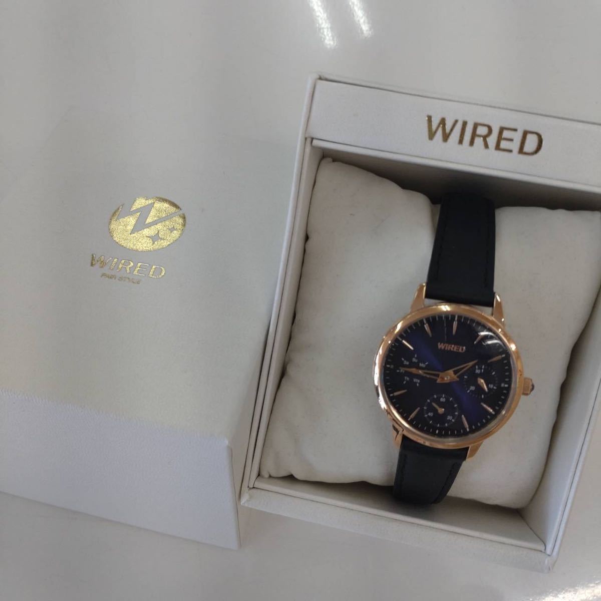 NB005 SEIKO セイコー WIRED ワイアード AGET725 クォーツ レディース 