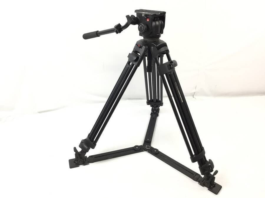 Manfrotto マンフロット三脚525MVB 雲台501HDVセット 業務用 【公式通販】
