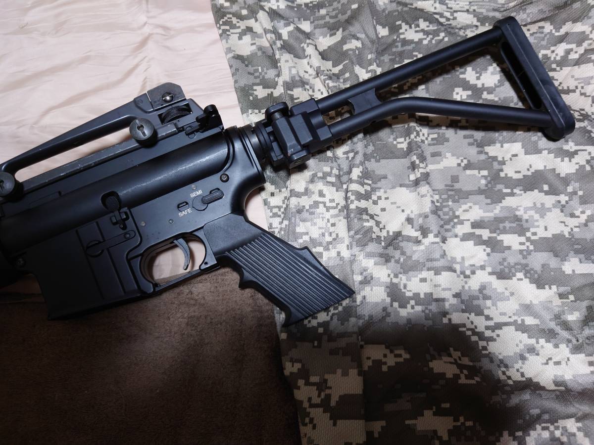 ジャンク 中古 現状品 M4 系統 電動ガン パーツ (検 レイル M16 M4A1
