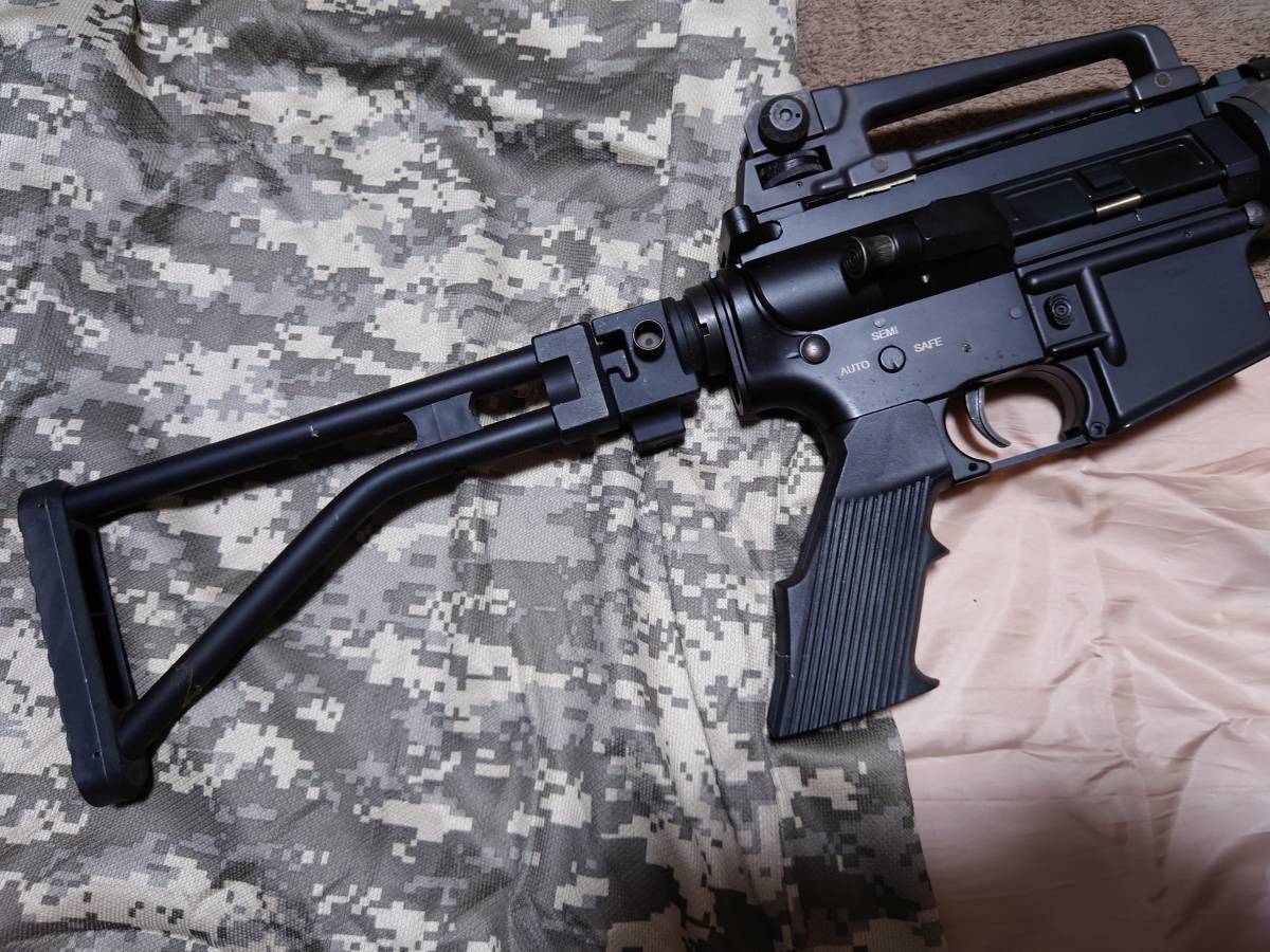 ジャンク 中古 現状品 M4 系統 電動ガン パーツ (検 レイル M16 M4A1