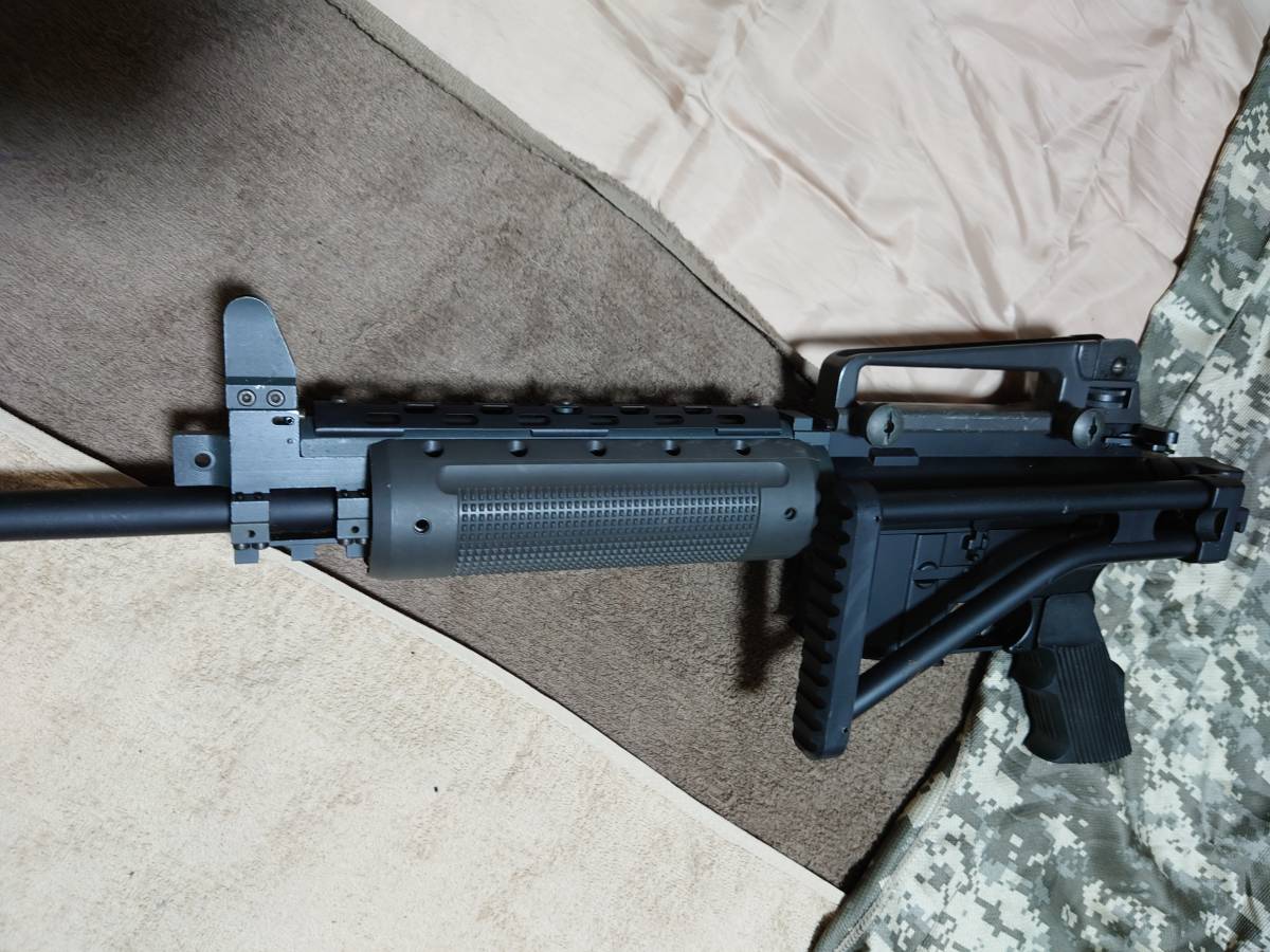 ジャンク 中古 現状品 M4 系統 電動ガン パーツ (検 レイル M16 M4A1