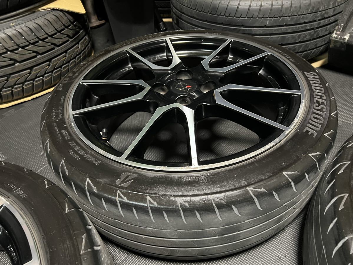 NCP10 アクア G's 純正タイヤホイール 17インチ 6.5J＋41 PCD100 4穴