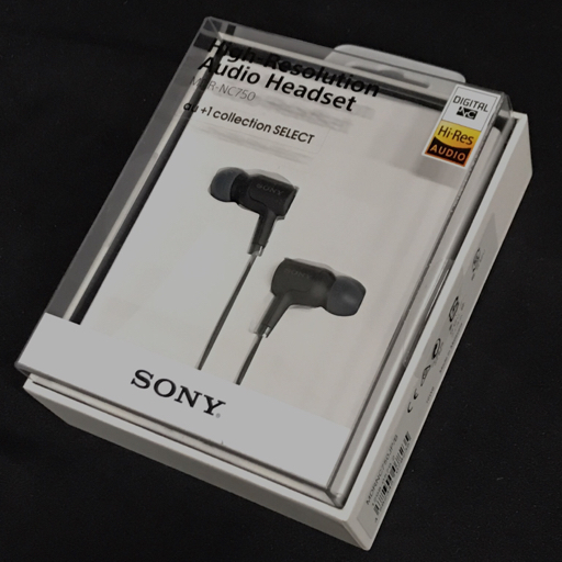 新品 未開封 SONY MDR-NC750 ハイレゾ オーディオヘッドセット
