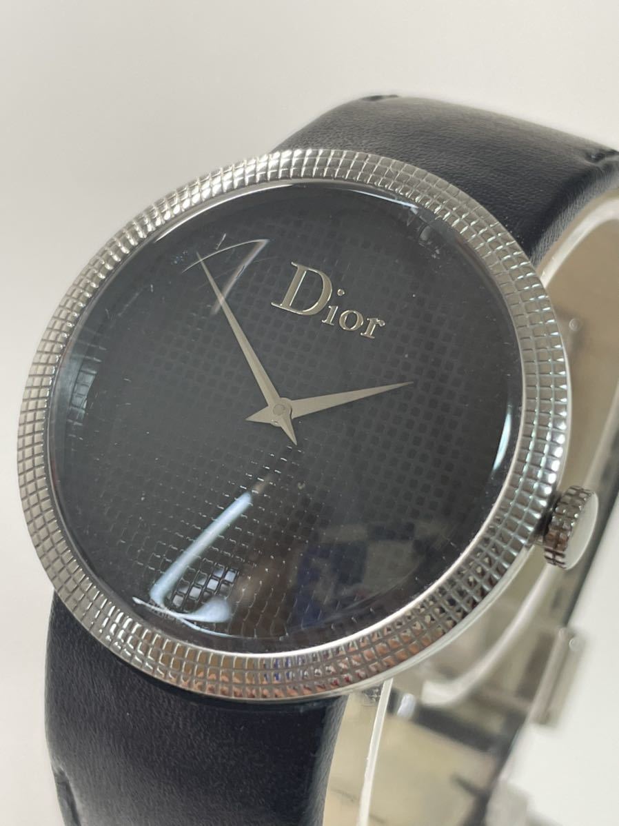 稼働品 Dior ディオール CD 042110 DT8220 クォーツ レディース 腕時計