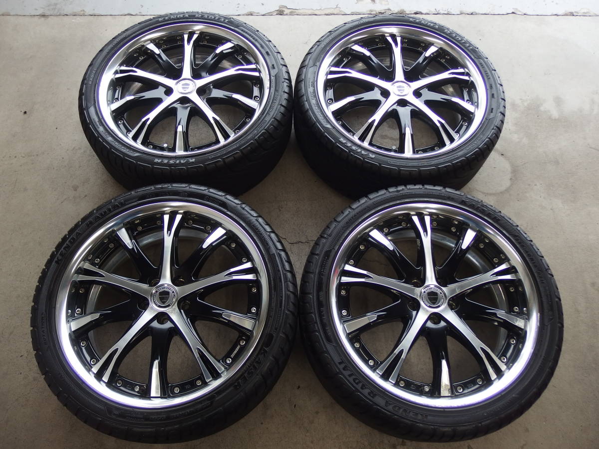 WORK SCHWERT SC4 + KENDA KAISER KR20 225/40R18 4本セット