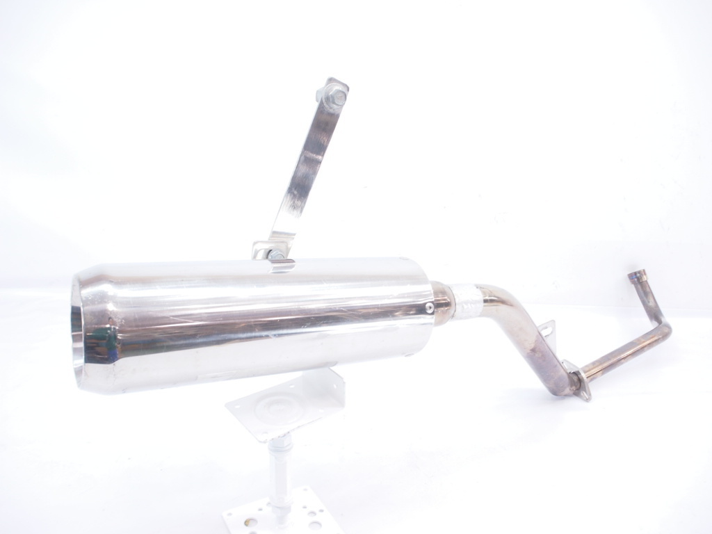 ドレスアップに!グロムJC61ステン製マフラー グロム JC61 JC75 GROM