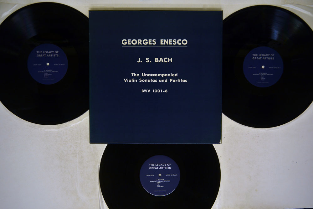 ES ENESCO ⁄ J.S. BACH レコード Yahoo!オークション - 「エネスコ