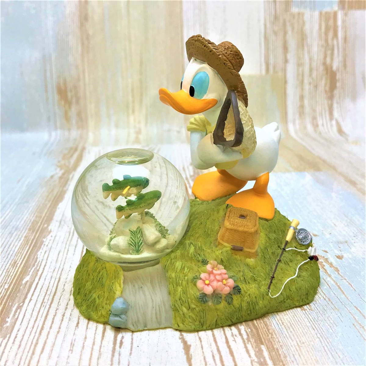 レア ドナルド ダック Donald Duck 魚とり ニジマス スノー