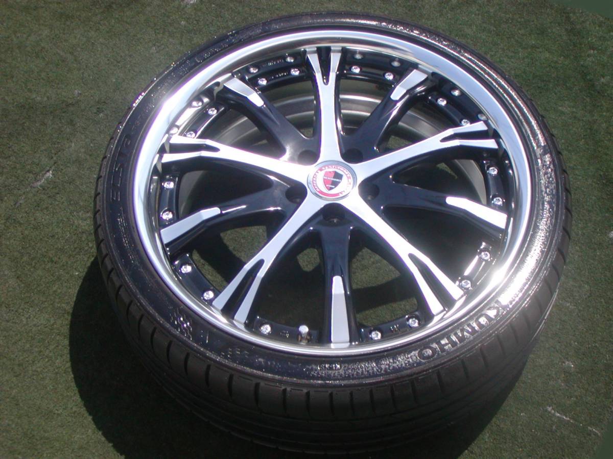 稀少 美品 バリ山！ PCD100-5H WORK シュヴァートSC4 7.5J +50 
