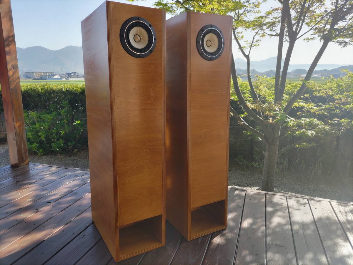 自作 sports バックロードホーンZ Woodenスピーカー