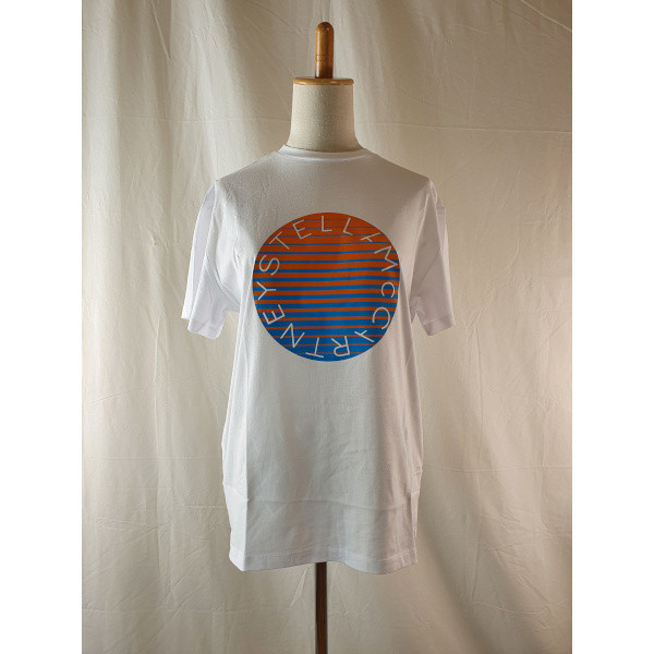 【新品・未使用】STELLA MCCARTNEY KIDS ロゴプリントTシャツ　14Y　8Q8NB1Z0168