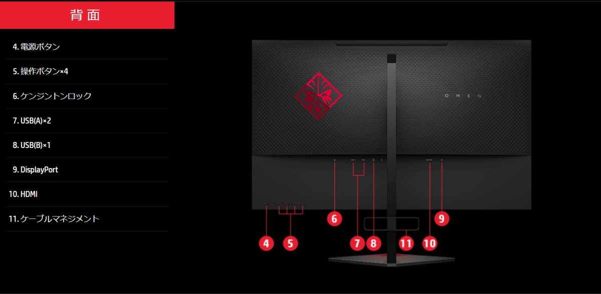 ☆新品未開封/送料無料☆レア!!メーカー終売品☆HP OMEN X by HP 27 