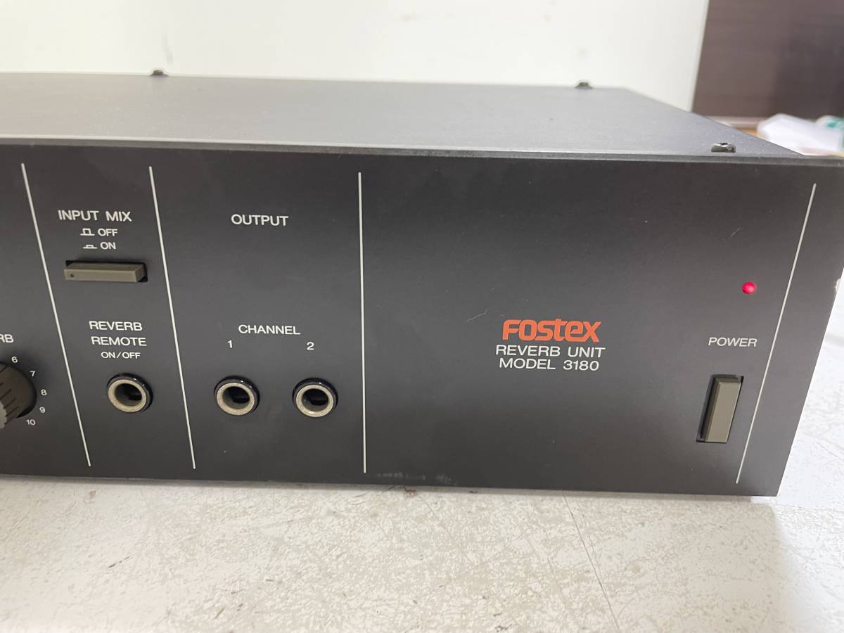 FOSTEX 3180 spring reverb スプリングリバーブ FOSTEX 3180 spring reverb スプリングリバーブ