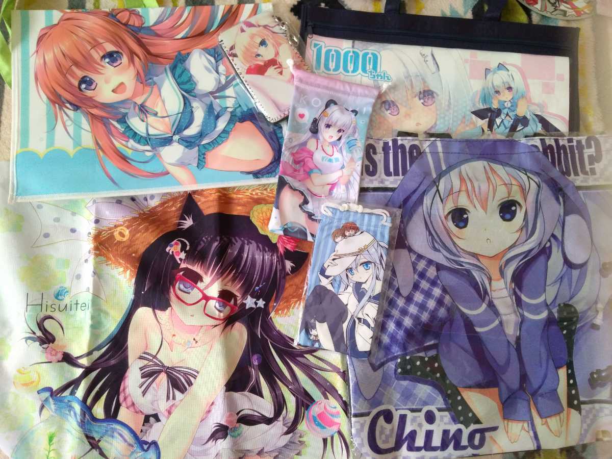 アニメグッズ雑貨まとめて 同人系美少女アニメグッズ 大量ジャンク品 