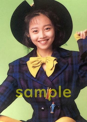 ◇◇◇ A 浅香唯 スケバン刑事 昭和アイドル L判 写真 50枚セット 超 
