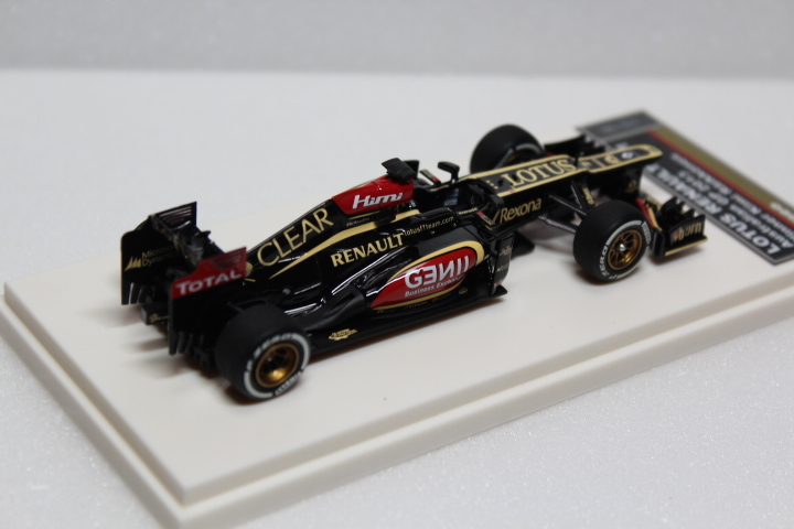 ☆貴重タメオ1⁄43 ロータス ルノー E20 バーレーンGP ライコネン