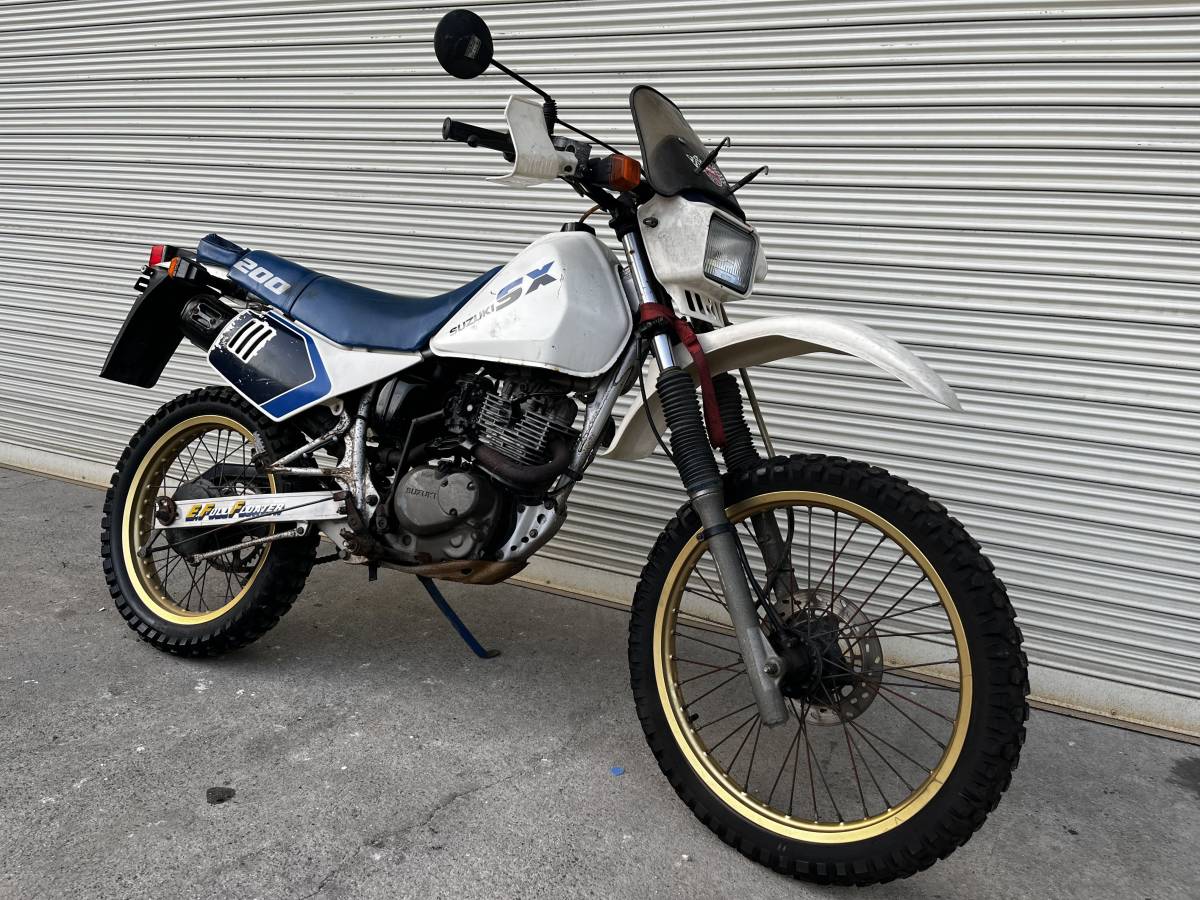 SX200R SH41A スズキ - 47230㎞ エンジン実働 200㏄ 書類あり 大阪より 