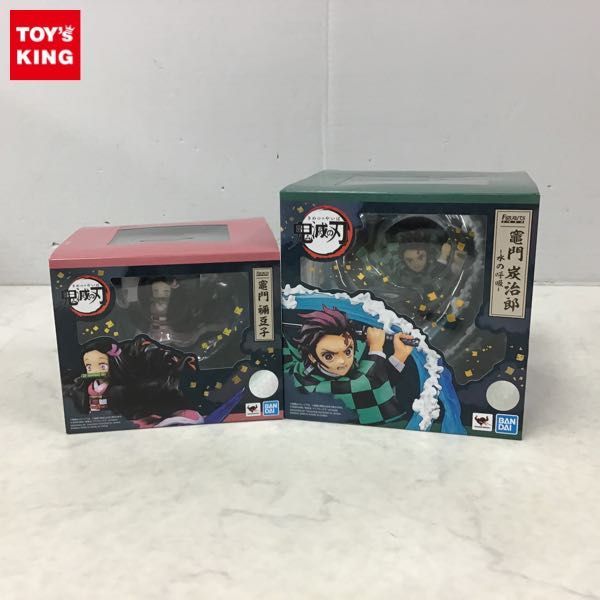 【大人気，人気セール】 1円 フィギュアーツZERO 鬼滅の刃 竈門 炭治郎 水の呼吸 竈門 禰豆子(フィギュア)｜売買されたオークション情報、yahooの商品情報をアーカイブ公開 - オークファン その他