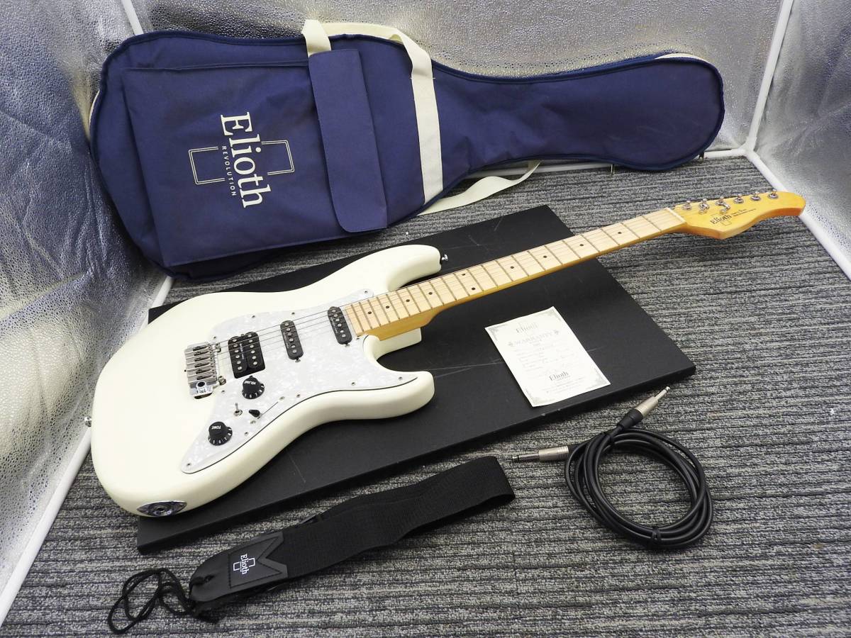 美品】ELIOTH エリオス☆エレキギター S305 保証書 ケース付き☆動作 