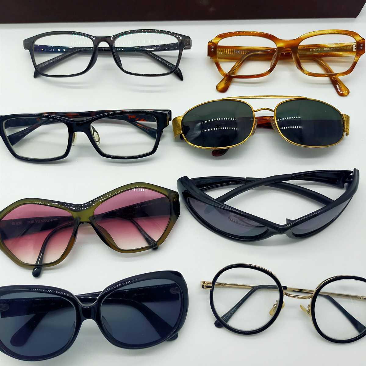 メガネセット まとめ 大量 サングラス 眼鏡 ブランド ケース 色々