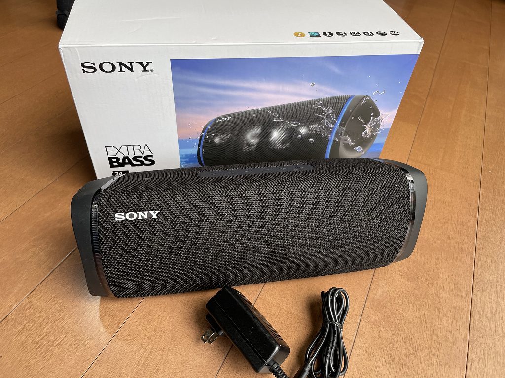 ☆★ほぼ新品 ソニーsonyワイヤレスポータブルスピーカーSRS-XB43 Bluetooth 新古品★☆