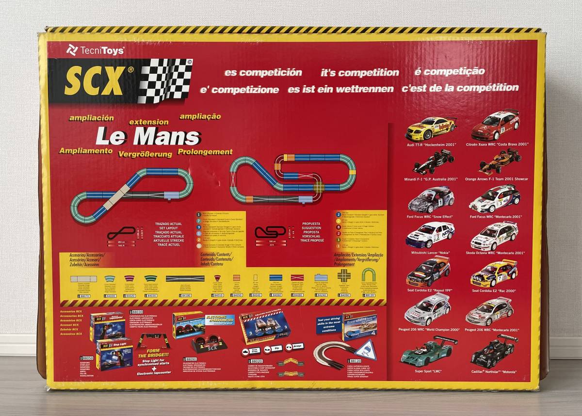 TecniToys SCX LeMans 1/32スケール スロットカーレーシング 現状品 